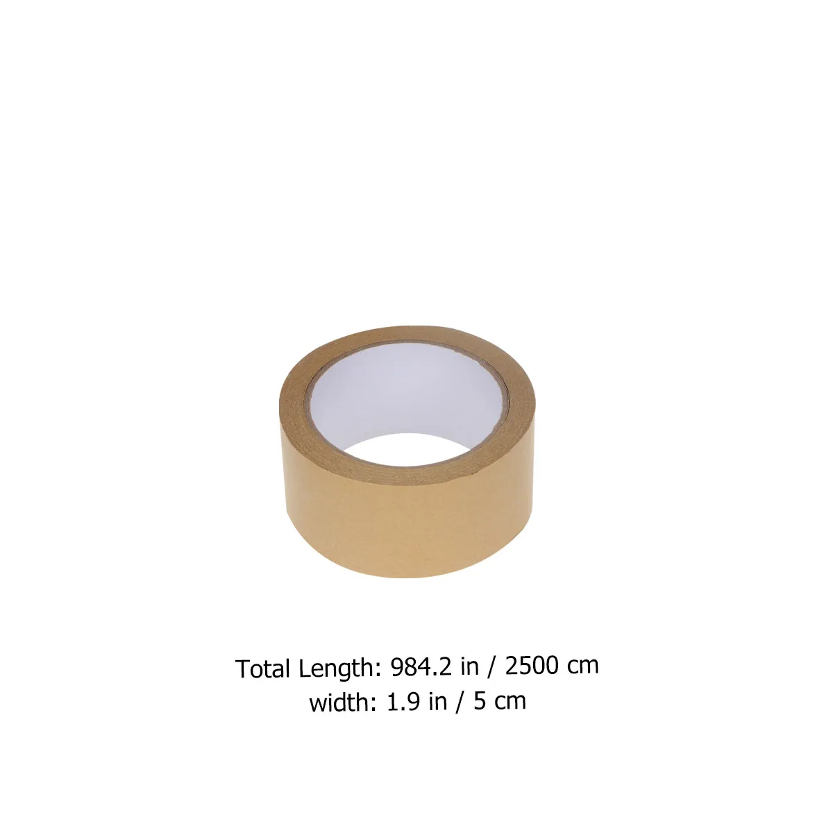 5pcs Kraft Paper Tape 50Mm X 25M Multi-Color Craft Tapes For Diy Gift Wrapping Sealing Strong Adhesive Waterproof Oil Resistant