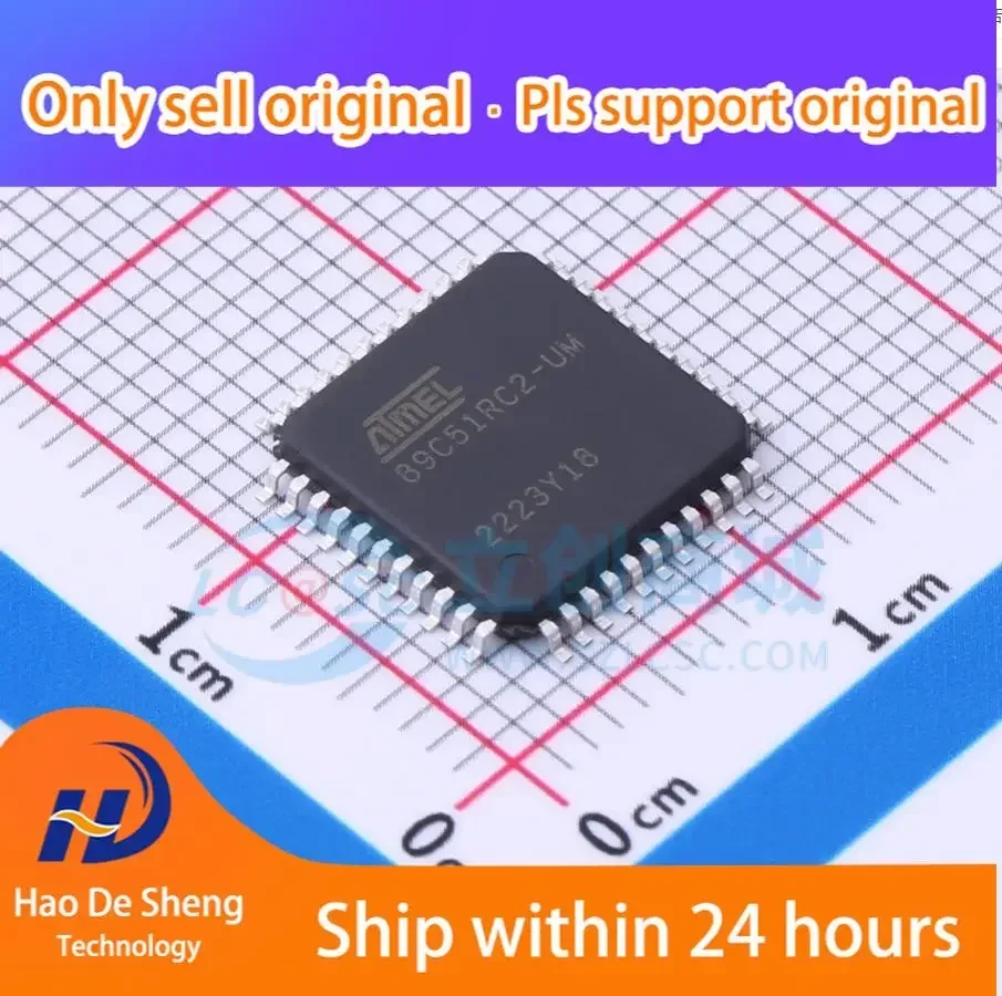 

1 шт./лот AT89C51RC2-RLTUM AT89C51RC2 44VQFP новый оригинальный на складе