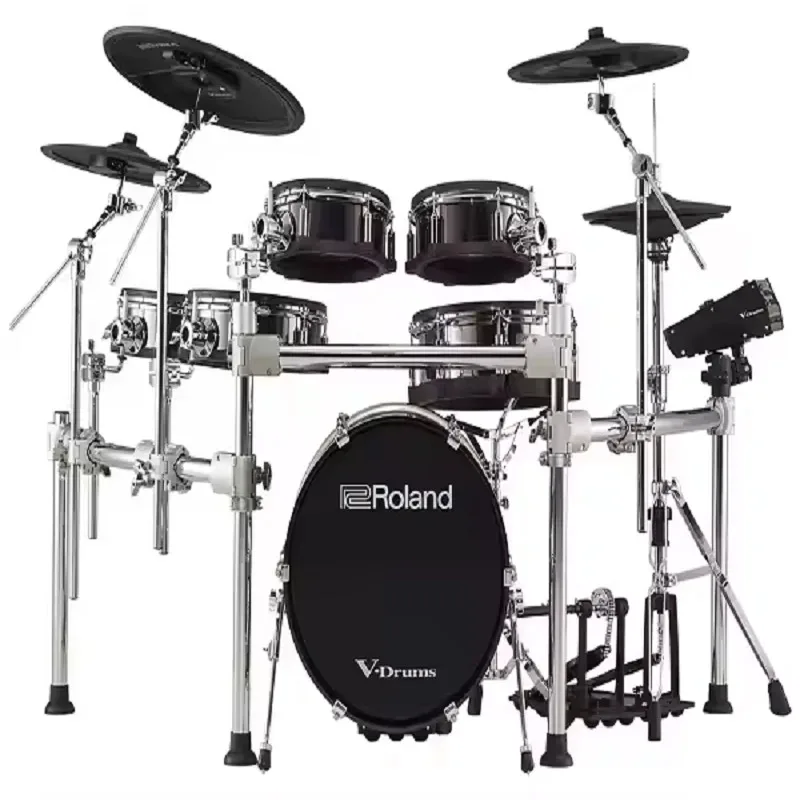 Roland V Drums TD 50KV2 6 Piece Electronic Drum Set with Rack and KD 180 Kick Pad - Premium Sound Quality