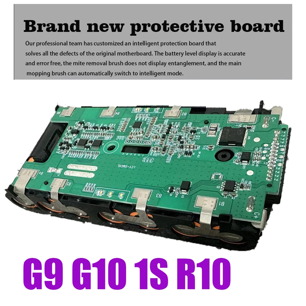 100% 2026 ForXiaomi Mijia G9G10 مكنسة كهربائية لاسلكية 12000 مللي أمبير ملحقات جديدة 25.2 فولت بطارية ليثيوم أيون قابلة للشحن