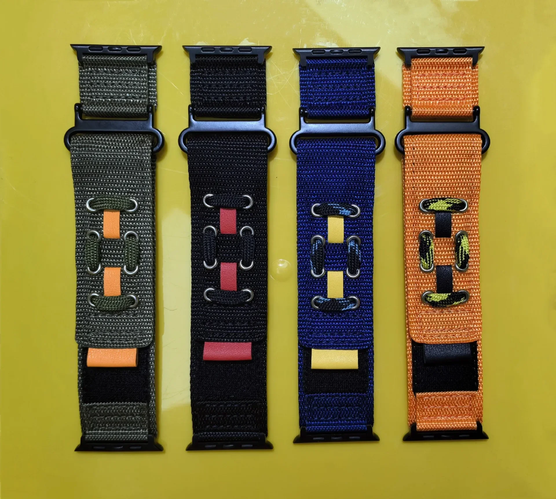 Per H14 Ultra Plus cinturino in nylon cinturino H13 Ultra Smart Watch H12 PRO Hello Plum Watch 4 3 Plus Smartwatch braccialetto esterno