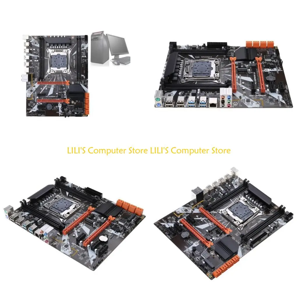 

A52B X99 Computer Motherboard LGA2011-V3 4 Channel DDR4 Desktop Module Professional