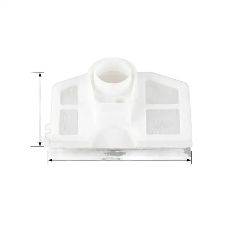 チェーンソー伐採用 52/58 エアフィルター - 小さな白いプラスチックアクセサリー