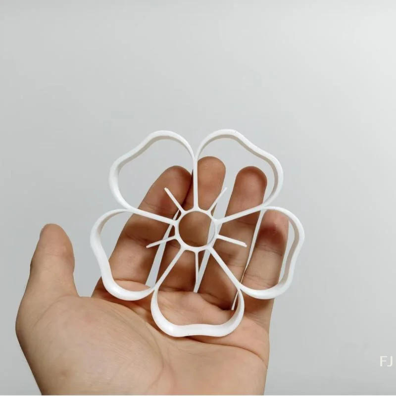 [YU]Flower Clay Cutter Mold Plastic Flower Shaping Mould Smooth Edge Reusable For DIY Handmade Pottery Polymer Clay Craft Makin