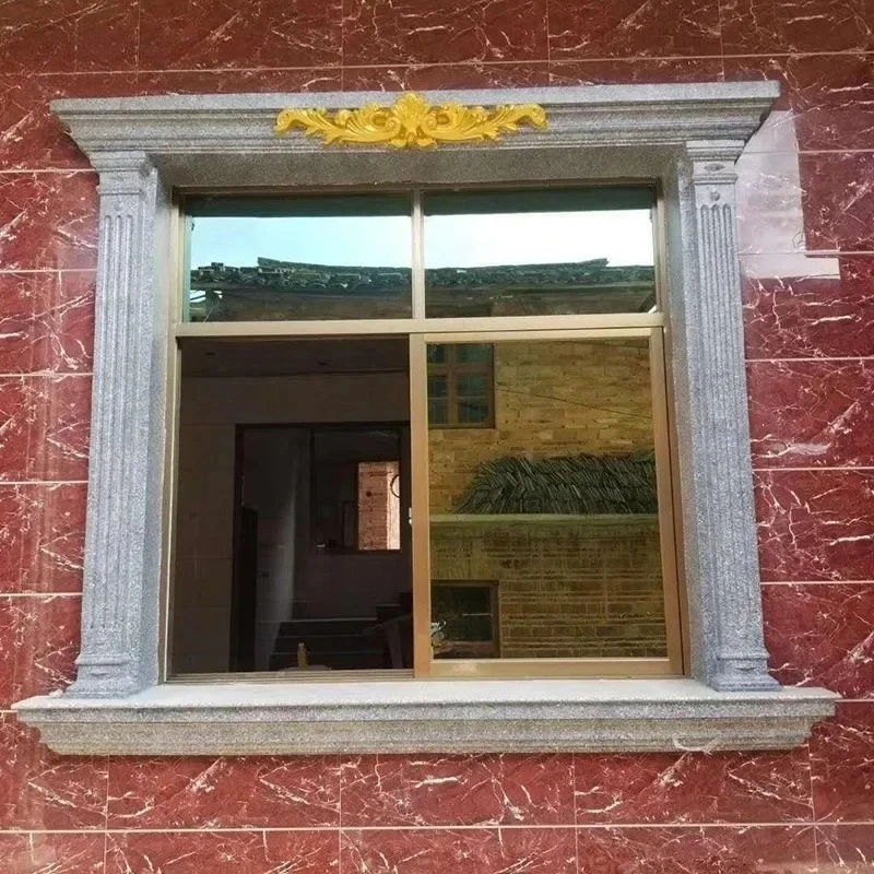 Roman Column Mold Window Cover Mold Villa Exterior Wall Window Model Cement Door Cover Window Line Construction Molds N