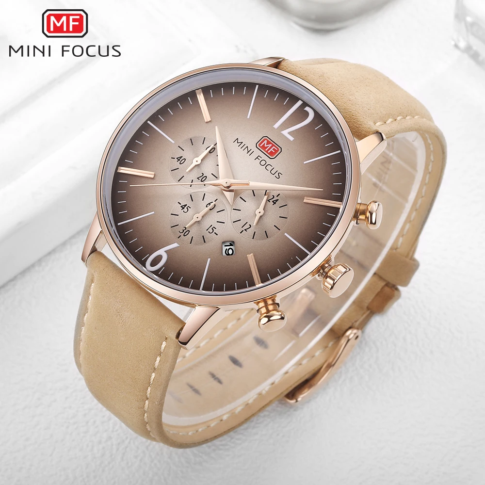 

MINIFOCUS Top Brand Fashion Luxury Men Watch Stainless Steel Mesh Strap Wristwatch Ultrathin Quartz Clock For Male Orologio Uomo