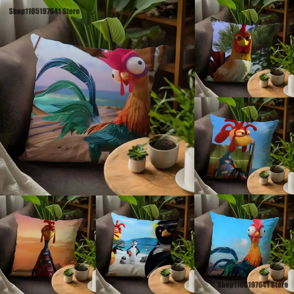 

Chicken J-Joao F-Frango J-Joe Pillow Case For Sofa Decor Car Office Room Printing Cushion Cover Decorations and Protector