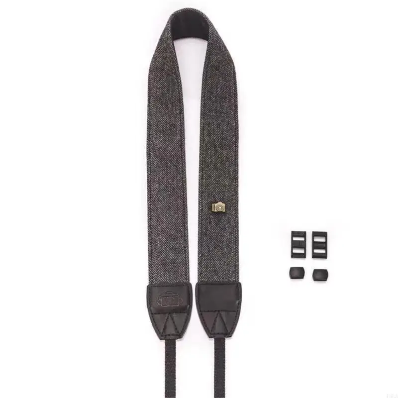 สายรัดกล้อง T5EA สำหรับช่างภาพที่ปรับได้ DSLR Camera Neck Shoulder Shoulder