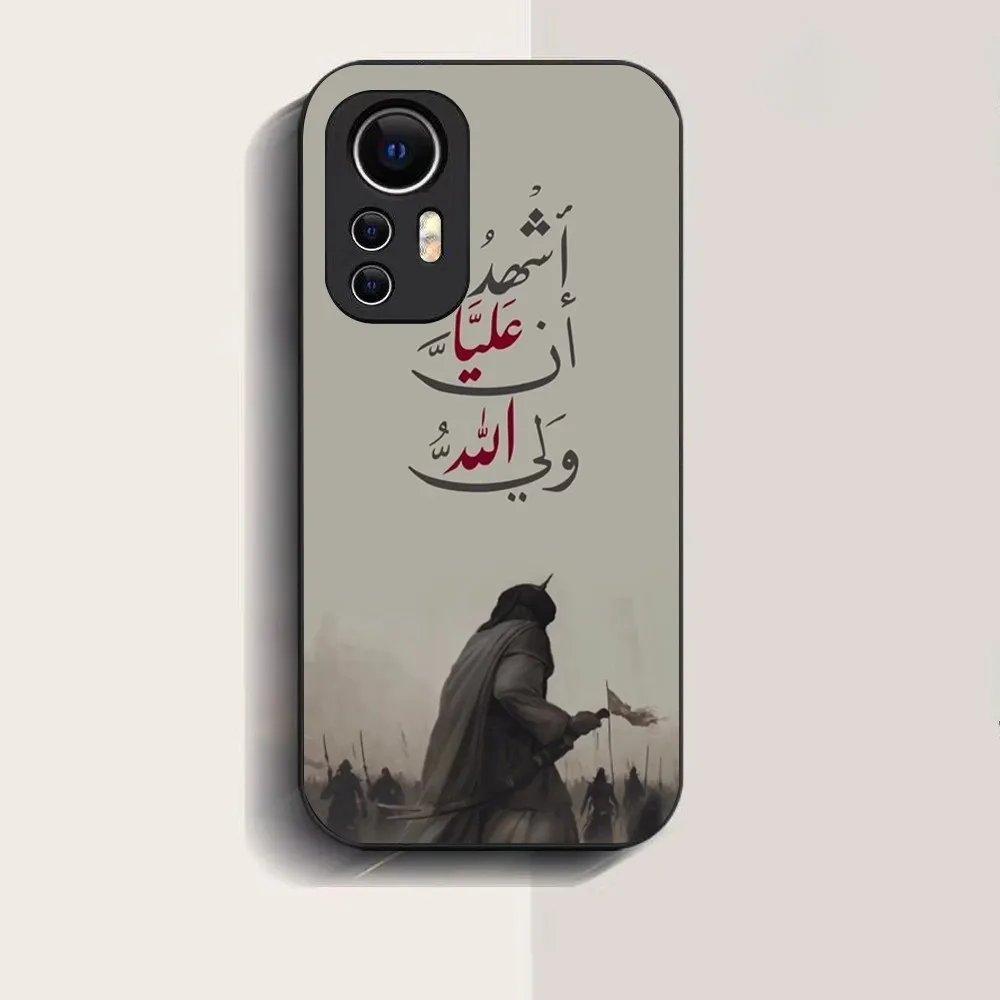 Imam Hussain Shia Ali Phone Case For Xiaomi 11 Redmi Note 11 5G 8T 9A 9 10T Note8Pro Note9 12SUltra Black Case