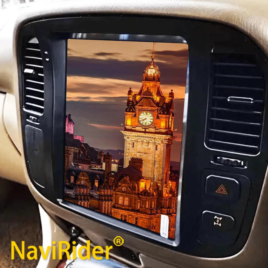 Y Android 13 Qualcomm Snapdragon 665 Car Radio Multimedia Player For Lexus LX470 Toyota Land Cruiser LC100 Auto 1998+ GPS Stereo