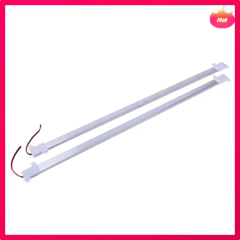 

ABYP 4X 50CM 12V 36 LED 5630 SMD Жесткая полоса света Алюминиевый корпус с торцевой крышкой Белый и теплый белый