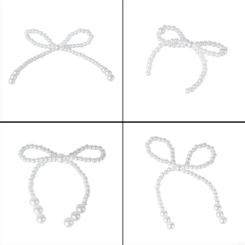 

Beautiful Adornment Unique Pearl Bowknot Ornaments for Parties and Celebration