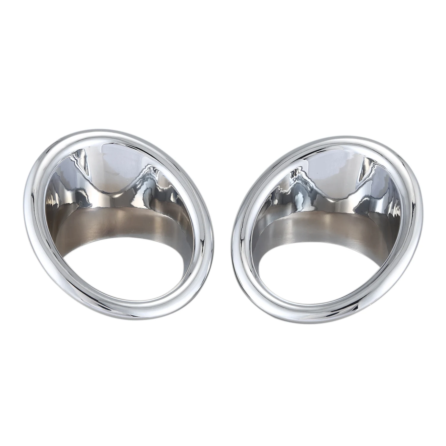 

N31R_2Pcs New ABS Front Fog Light Cover Fit for Ford Explorer 2011 2012 2013 2014