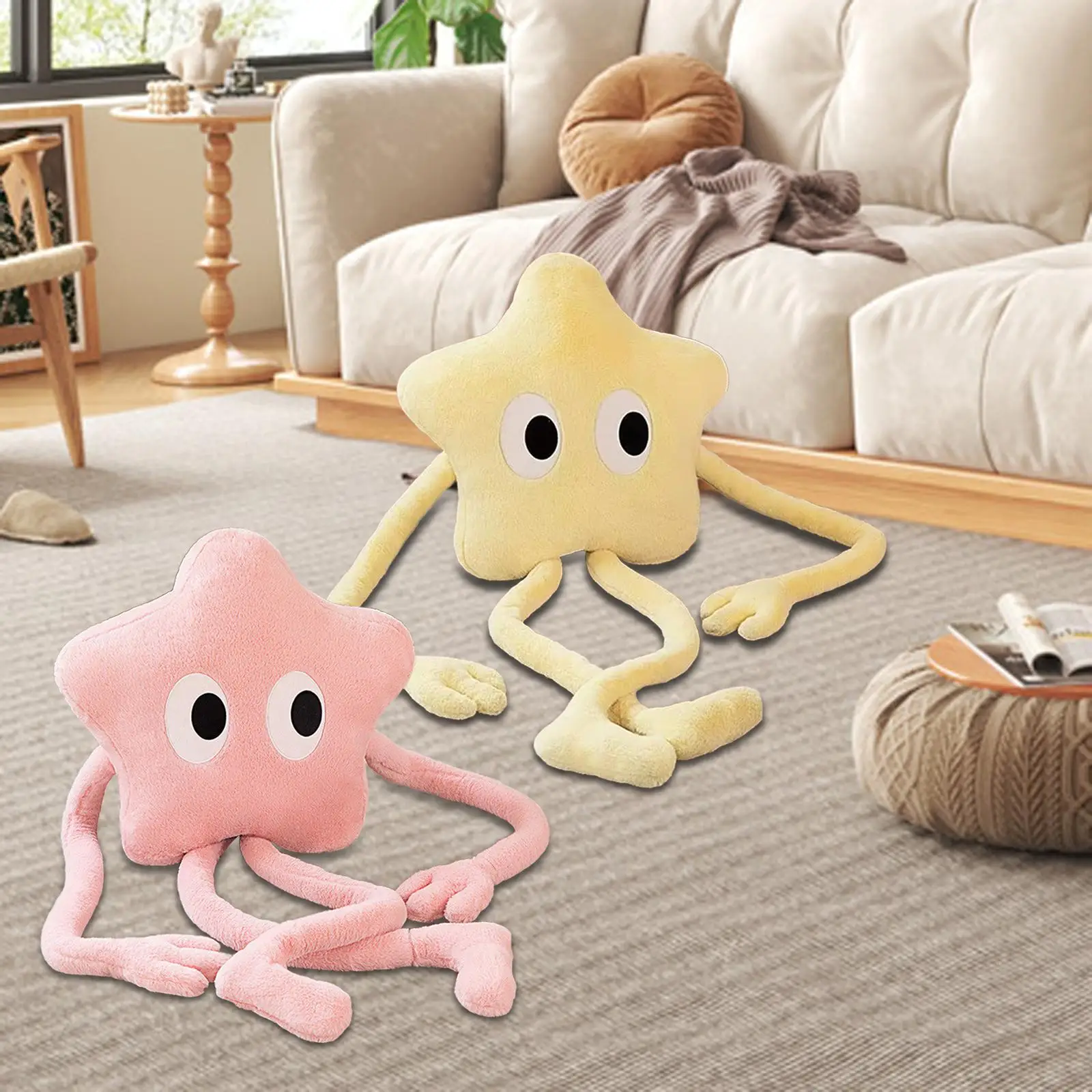 

Мягкая звезда, плюшевая игрушка, сопровождающая игрушка для сна, креативные подарки, декоративная машина