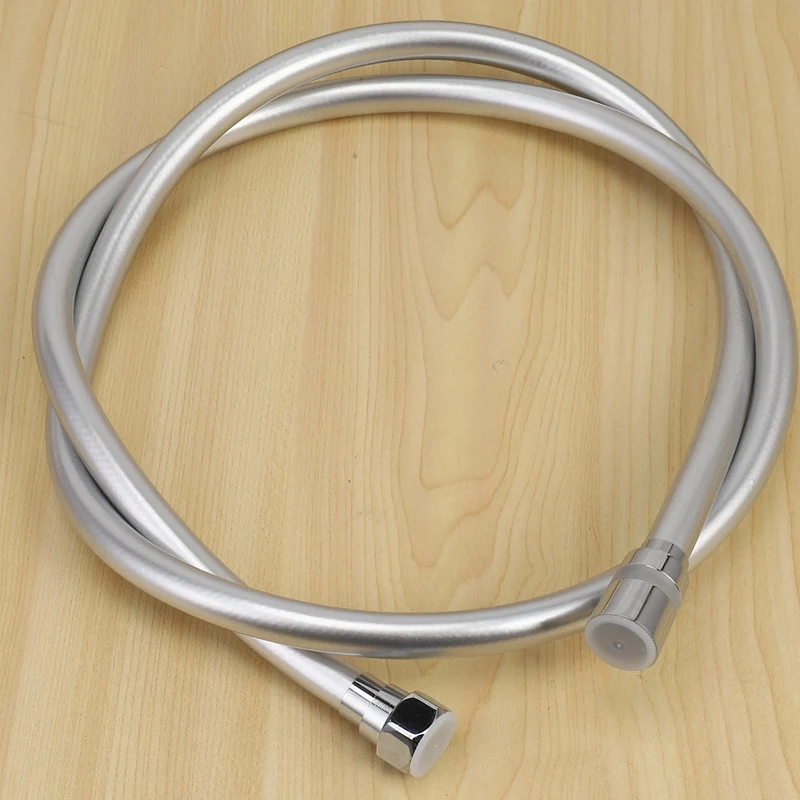 Tubo flessibile per doccia liscio Anti-avvolgimento in PVC ad alta pressione per soffione doccia portatile da bagno tubo flessibile per doccia