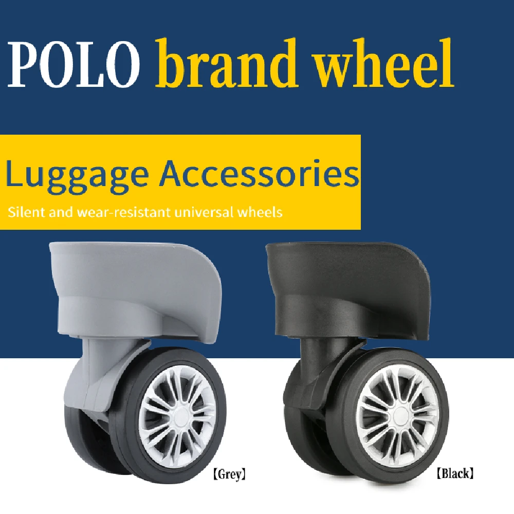 Suitable for Polo suitcase wheel universal wheel replacement universal wheel travel trolley case wheel accessories silent wheel