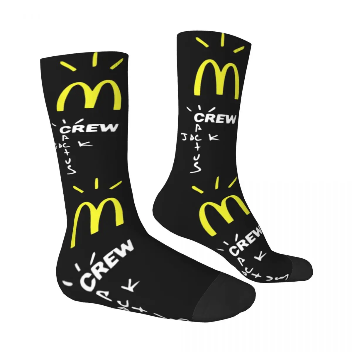 M Kaktus Unisex Socken Hip Hop 3D-Druck glückliche Socken Street Style verrückte Socke