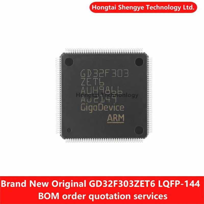 ใหม่ Original GD32F303ZET6 LQFP-144 ARM Cortex-M4 ไมโครคอนโทรลเลอร์ 32 บิต-MCU ชิป