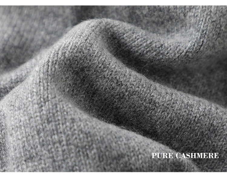 Damen-Mützen aus 100 % reinem Kaschmir, solide Kappen, gerollter Saum, lässig, Basic, weich, Herbst und Winter, echter Kaschmir, warme Schlafhaar-Mütze – Detail 13