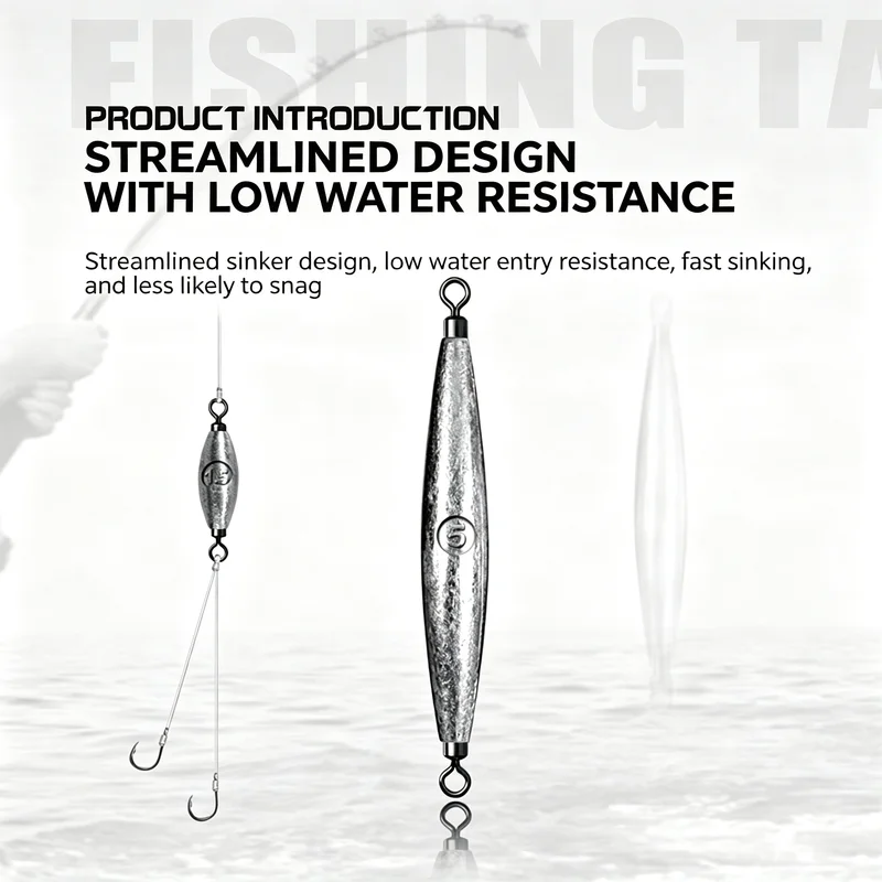 Swivel Sinker Weight Olive Sha - Fishing Equipment Lures recension och pris