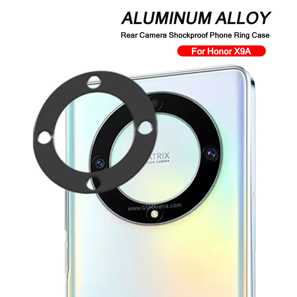 Aluminum Alloy Rear Camera Protector Case For Honor X9A 5G RMO-NX1 HonorX9A Honar X9A X9 A X 9A Back Lens Ring Bumper Cover Film