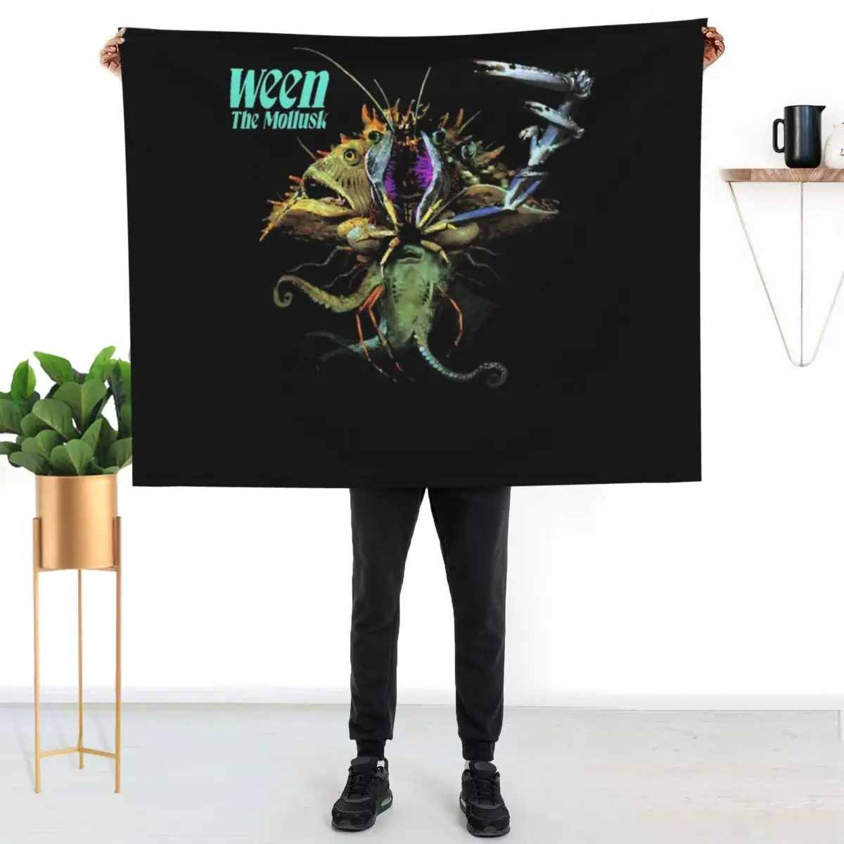 Ween The Mollusk Essential Throw Blanket Thin For Decorative Sofa Thermals For Travel Warm Sofa Throw Plush Blankets
