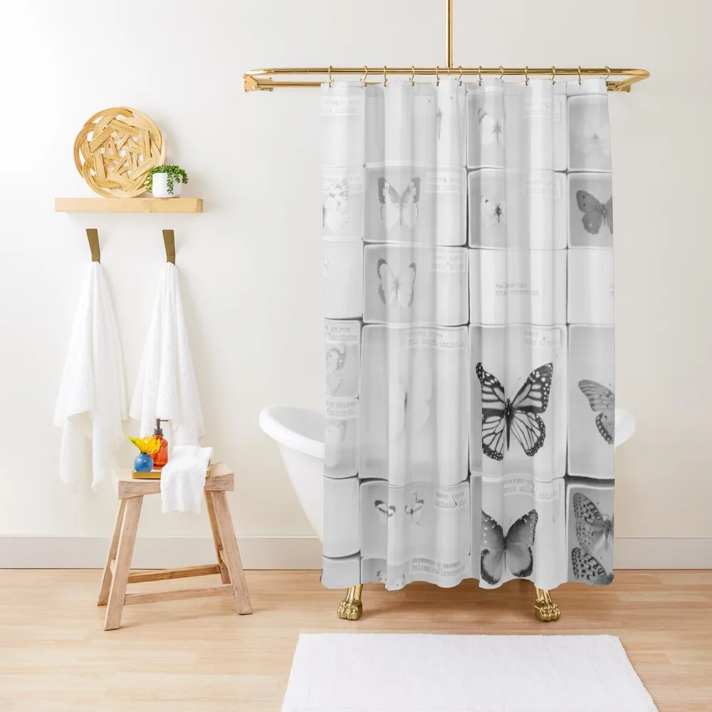 

Lepidopterology Shower Curtain Funny Shower Accessories For Shower And Services Toilet Accessories Bathroom Cute Curtain