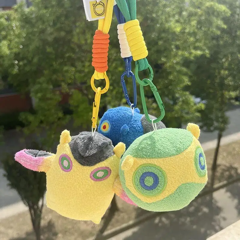 Jogo valorant gekko wingman mosh pit tonto kawaii bonito brinquedo de pelúcia bonecas chaveiro pingente periféricos presentes aniversário brinquedos