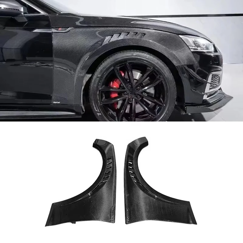 

Карбоновый брызговик для Audi A5 S-Line S5 B9 2017-2024, боковой брызговик, автозапчасти