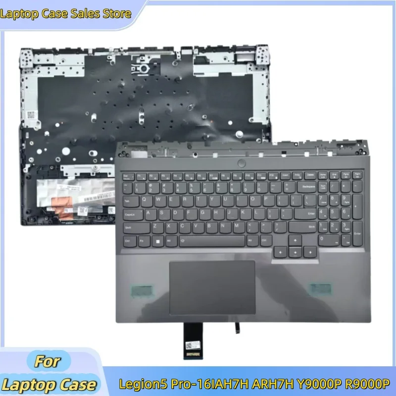 

Новый верхний корпус для ноутбуков Legion5 Pro-16IAH7H ARH7H Y9000P R9000P, крышка для рук, C-панель, клавиатура с подсветкой