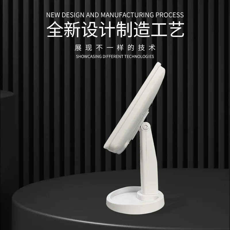 

LED Makeup Mirror 16 Lights 22 Lights Desktop Vanity Mirror Usb Charging Fill Light Beauty Mirror Makeup Dimming High Definition