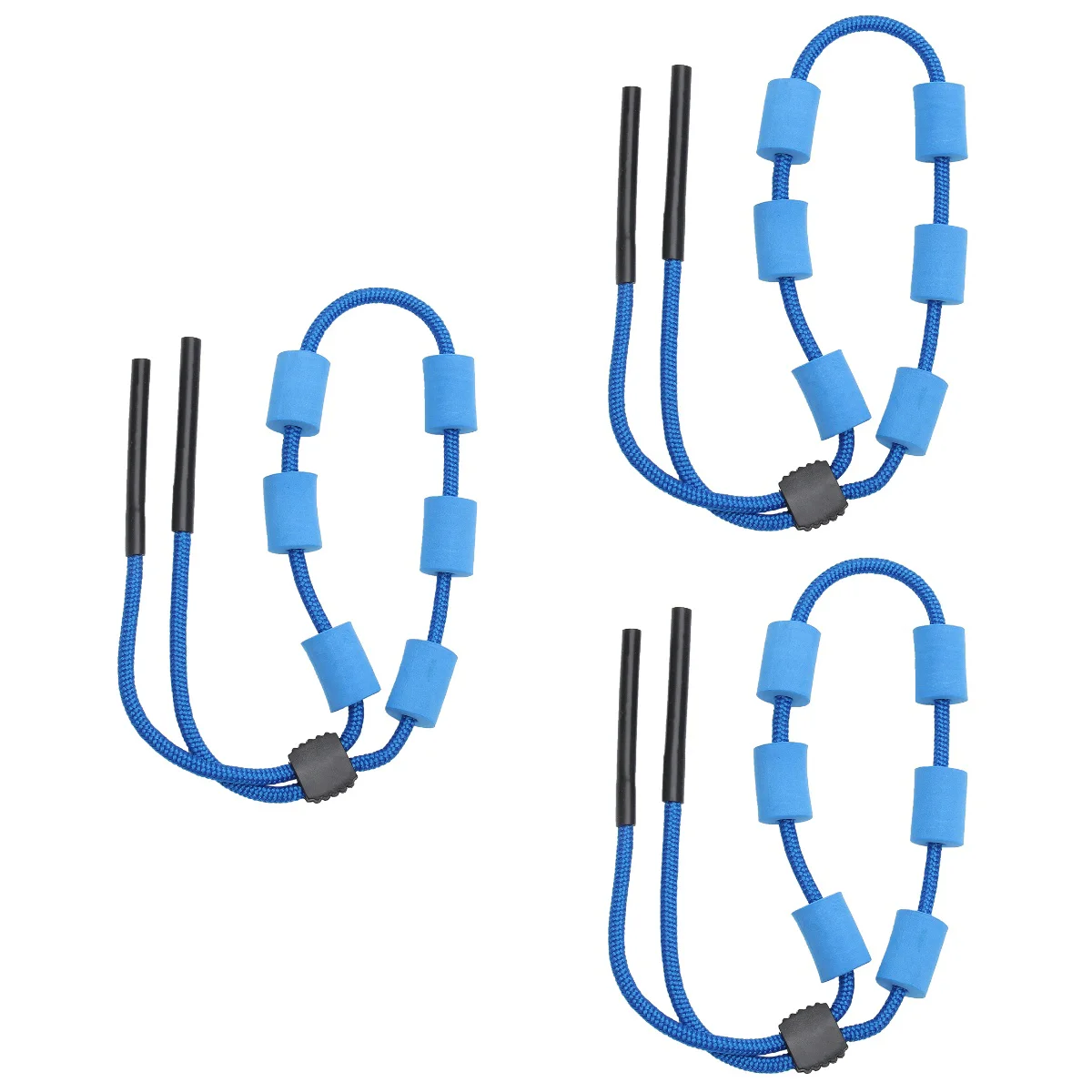 3 PCS Floating Glasses Lanyard Swimming Accessory Hanging Chain Foam Polyester Rope Fixed Supplies Sports