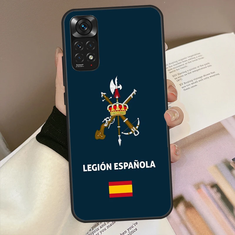 Spanish Legion For Xiaomi Redmi Note 10 Pro Case Cover For Redmi Note 11 Pro 8 9 8T 9S 10S 9T 9A 9C Case