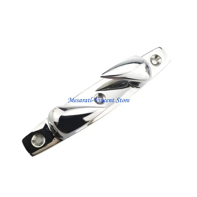 A70F Stainless Steel Marine Rope Chocks Deck Guide Pair for Deck Mount Guide Use