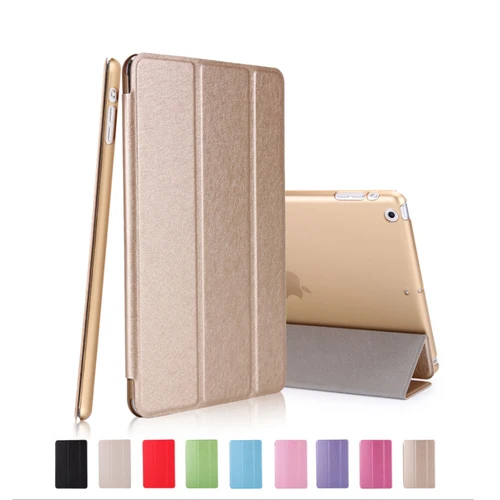 Imagen 1 del producto Funda para Apple iPad Air 1 9,7 ""A1474 A1475 funda con tapa de cuero para tableta soporte magnético inteligente funda para Ipad Air 2 A1566 A1567