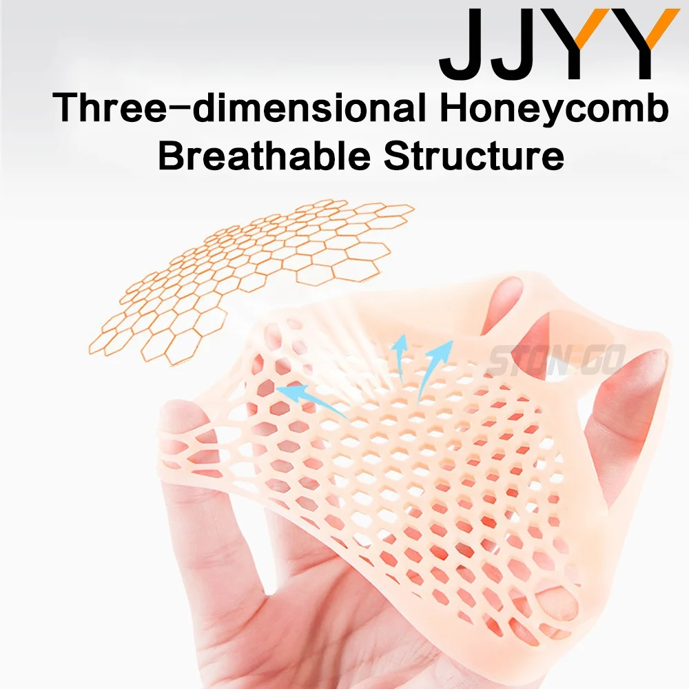 1 Paar weiche Silikon-Vorfußpolster, Wabenkissen, Schmerzlinderung, Bunion-Schutz-Einlegesohlen für Komfort und Unterstützung