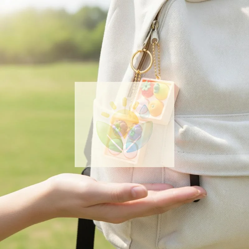 Mini Backpack Purse - Çocuklar için Mini Fidget Anahtarlık 2/4