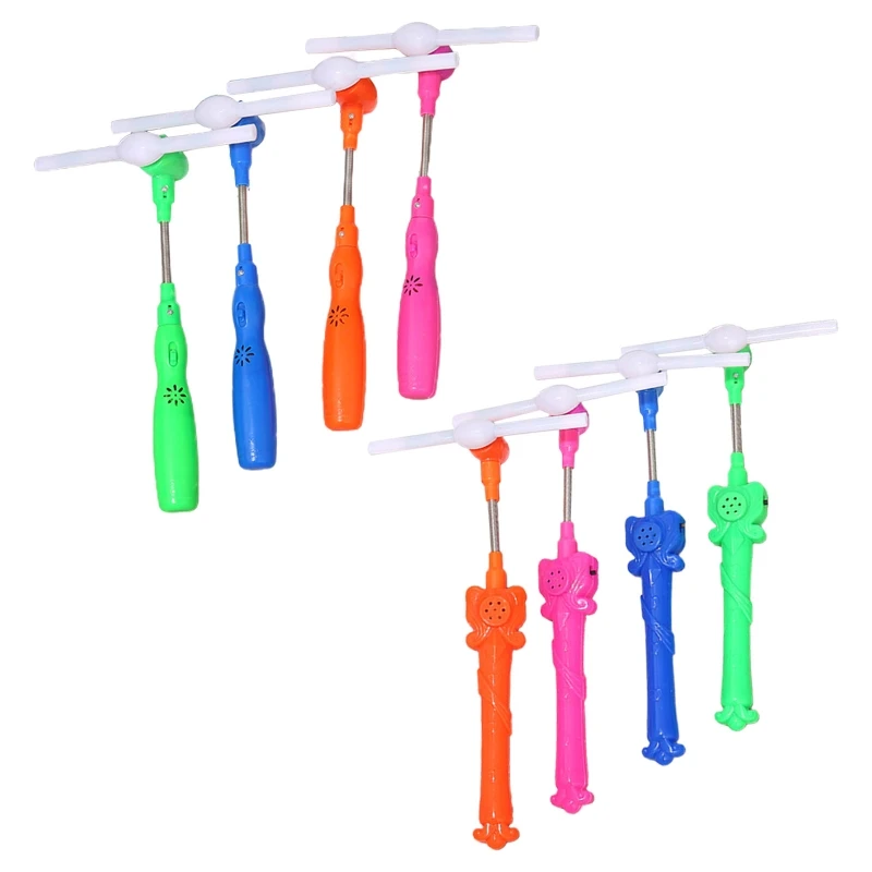 Light Up Glowing Spin Wand para crianças, Brincar no escuro com luzes LED, Brinquedos de Halloween, Presentes de Natal, 1pc