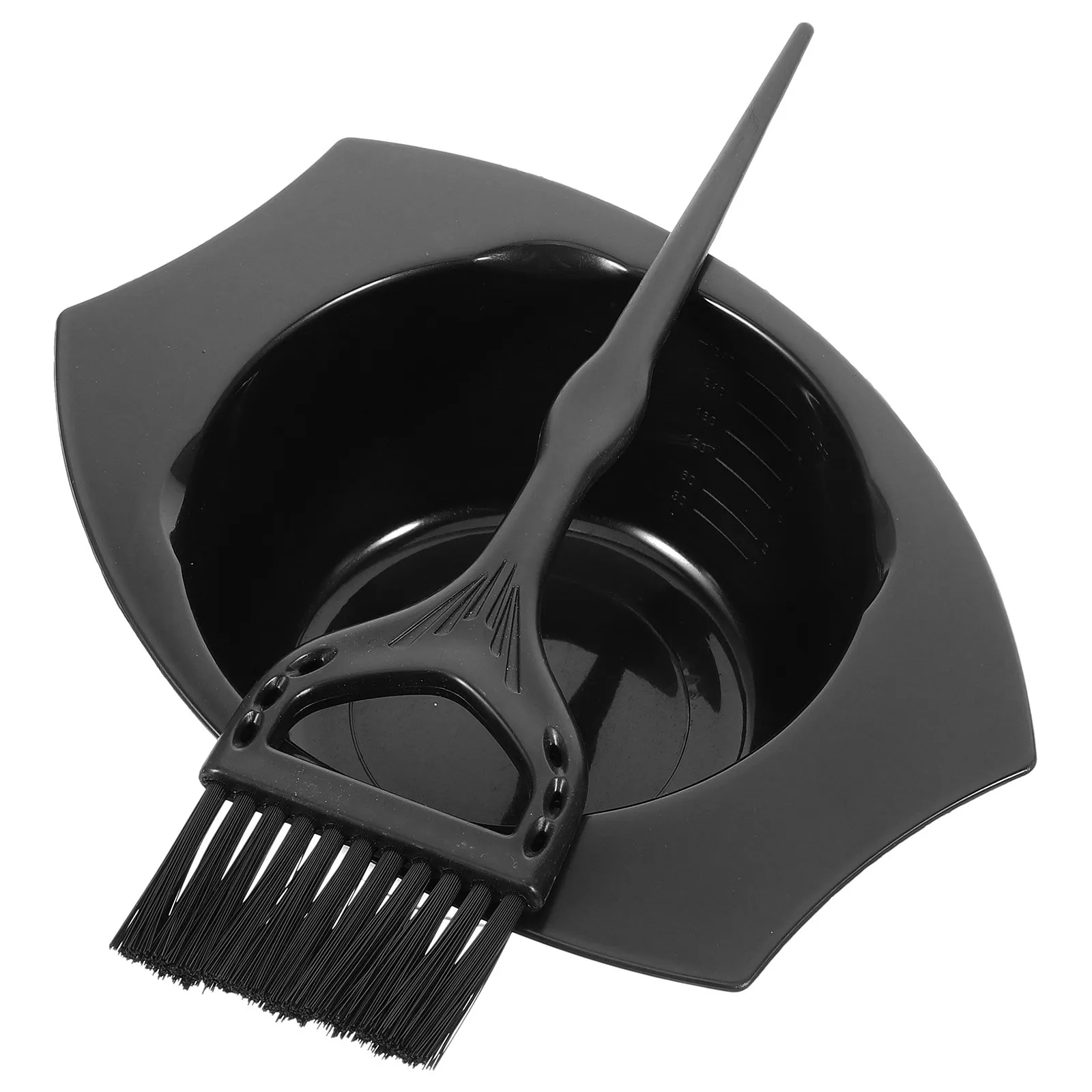 1Set Hair Dye Tools Kit Safe Light Material Hair Coloring Brush Bowl Mixing Mask Mixing Container Professional Use