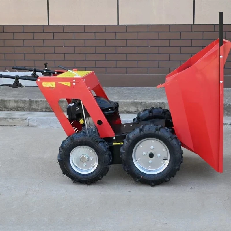 Handcart Dump Truck Hand-held Lifting Small Unloading Handling Vehicle Translation Bucket Dump Truck