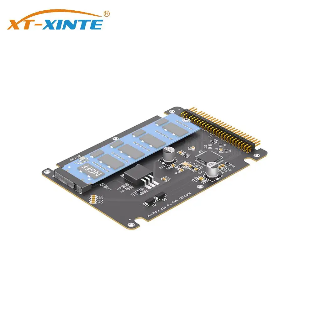 

For M.2 NGFF Key B SATA/MSATA Mini-SATA SSD to 2.5" IDE/PATA 44Pin Adapter Converter Card for NGFF M.2 Key B & Key B+M SATA SSD