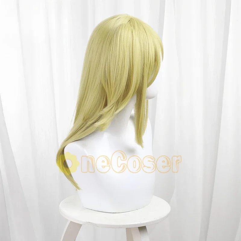 Lucy heartfilia cosplay peruca anime fairy tail guild equipe natsu cabelo loiro hairband fibra resistente ao calor + peruca boné dia das bruxas