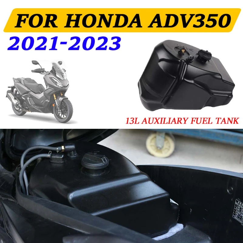 

Motorcycle Travel Accessories For Honda ADV 350 ADV ADV350 350ADV 2021 2022 2023 13L Auxiliary Fuel Tank Gas Petrol Fuel Tank