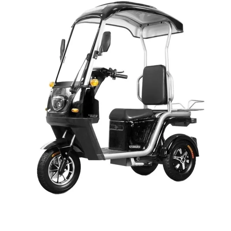 Takeaway errands electric tricycle swing car