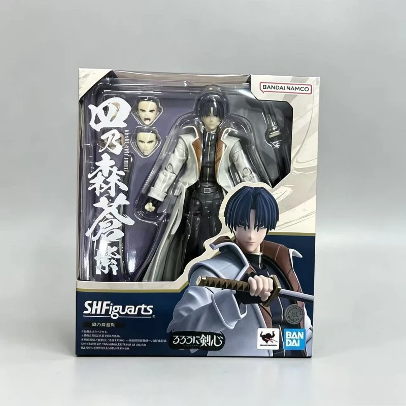 

Оригинальная студийная коллекционная фигурка Bandai S.H.Figuarts Аоши Шиномори, новая подвижная модель куклы, игрушка, украшение, праздничный подарок