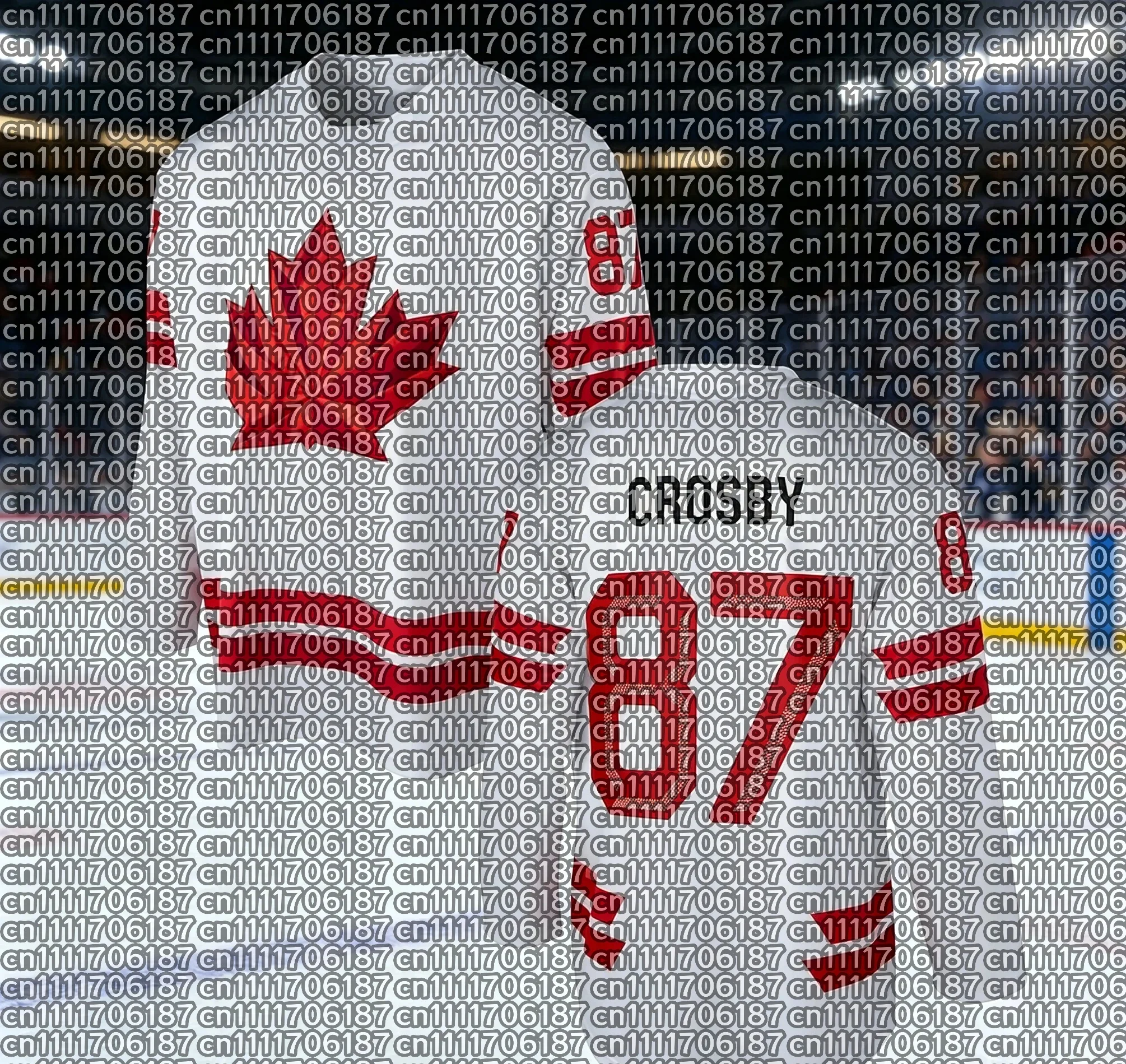 Unisex Y2K Canadian Maple Leaf Print Long Sleeve T-Shirt, Casual Sport Quick-Dry Ice Hockey Jersey Top