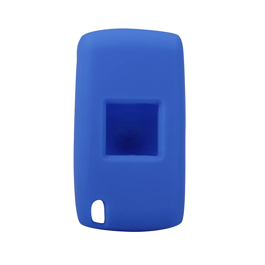 Xinyuexin Silicone Car Key Cover FOB Case for Peugeot 208 207 3008 308 408 407 307 206 Flip Remote Hold Protection Car Accessory