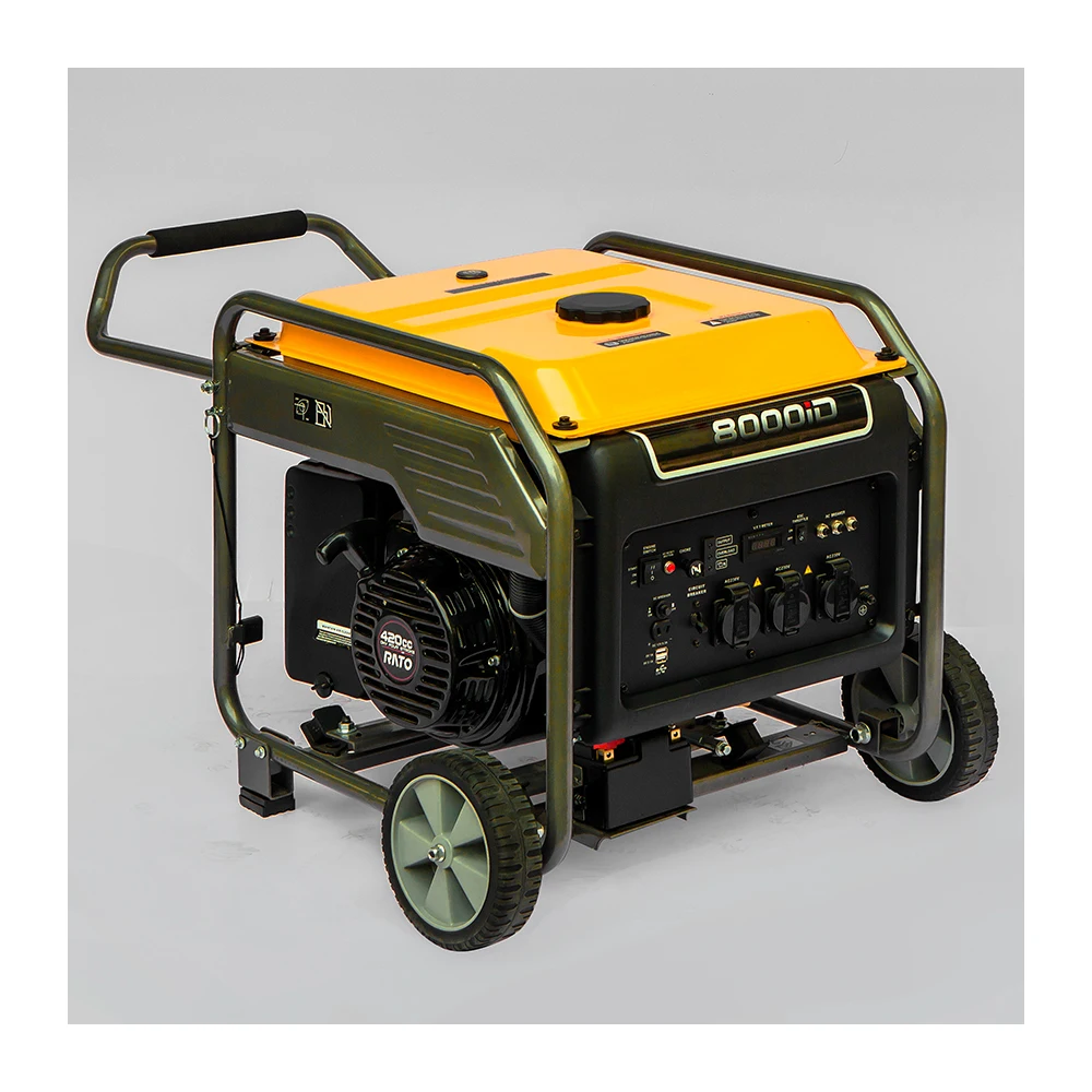 Generators with 60hz Frequency Portable Mini 5kW/7000W/9000W Inverter Petrol Electric Generators 3500W/5000W Home Power House