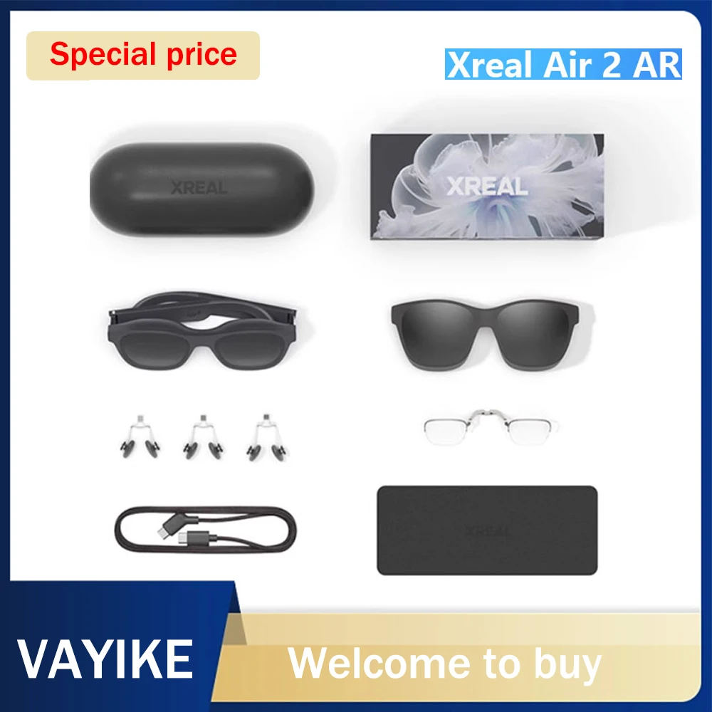 Xreal Air2 AR Smart Glasses Micro-Oled Screen Directly Connected To Game Console