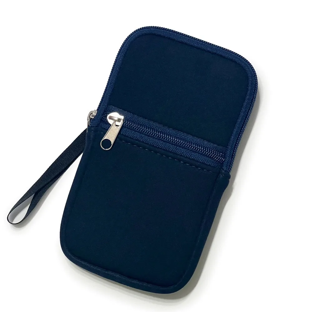 

Portable Neoprene Zipper Phone Bag Belt Wearing Pouch Phone Protective Pouch Dustproof Bag Phone Bag Pouch Smart Phone